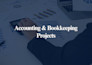 handle quickbooks setup, cleanup, and monthly financial reporting